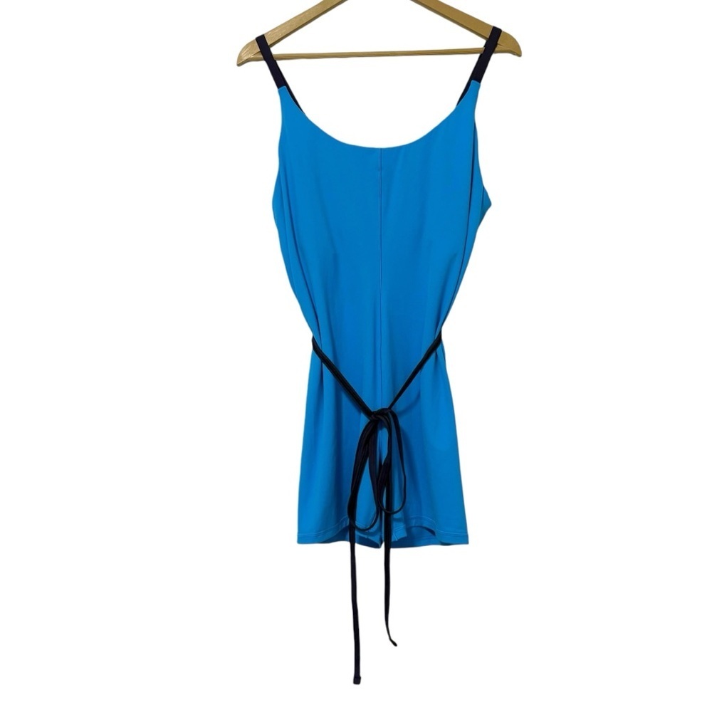 NEW Offline By Aerie Blue Real Me Xtra Strappy Romper Size XL Active Yoga Gym